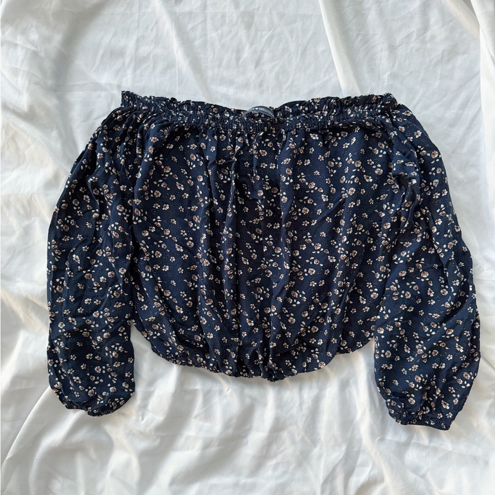 Brandy Melville Off the Shoulder Long Sleeve